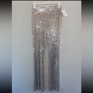 Sequenced flare pants